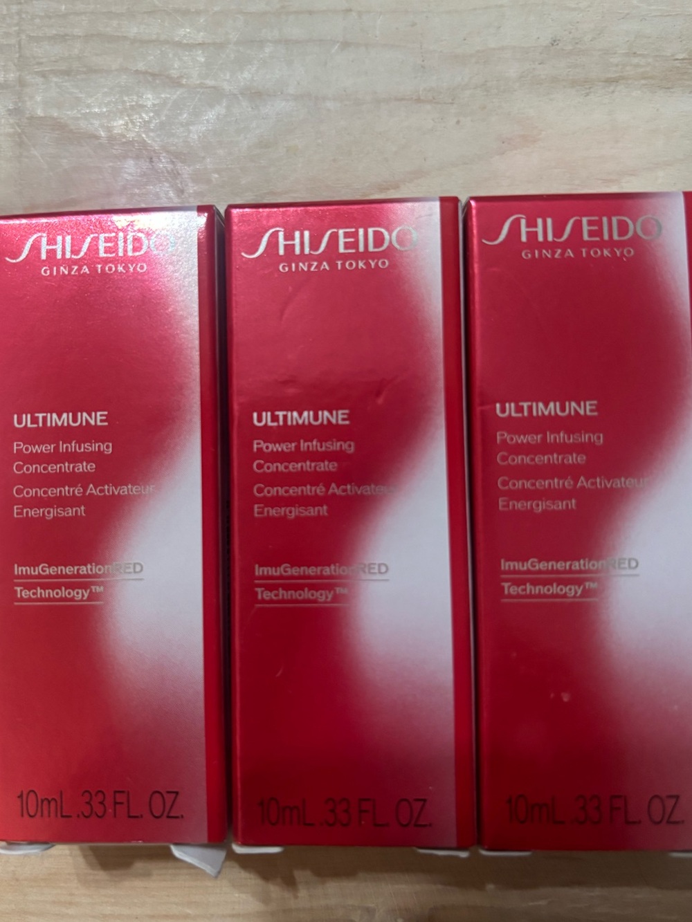 Shiseido Ultimune Power Infusing Concentrate - includes 3- 10ml bottles